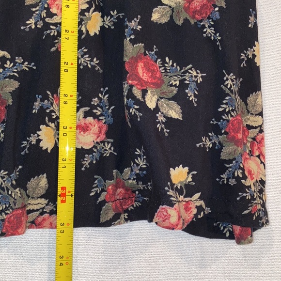 Vintage RL Denim & Supply 90’s Y2K Floral Babydoll Button Down Dress S - Picture 3 of 8